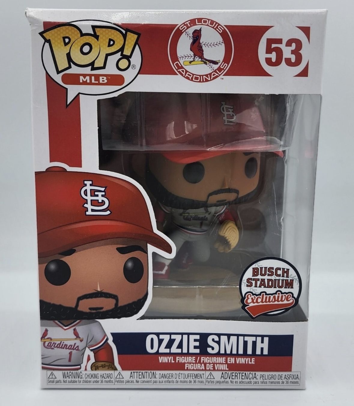 Ozzie Smith Funko Pop NEW Busch Stadium Exclusive
