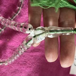 Tasbeeh Pray Beads Clear Plastic Prayer Beads. New Never Been Used 