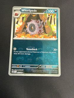Pokemon, Whirlipede (Master Ball Pattern) - SV: Black Bolt