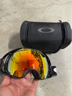 Oakley Air Brake iridium lens goggle