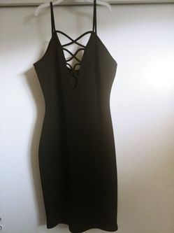 Sexy black dress