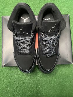 Air Jordan Retro 3 Black Cat Size 10.5 Very Clean In Great Condition With All Stars With Shoe Box. 