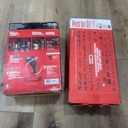 MILWAUKEE M18 FUEL 18V Lithium-Ion Brushless Cordless 3/8 in. Impact Wrench with Friction Ring AND BATTERIES 