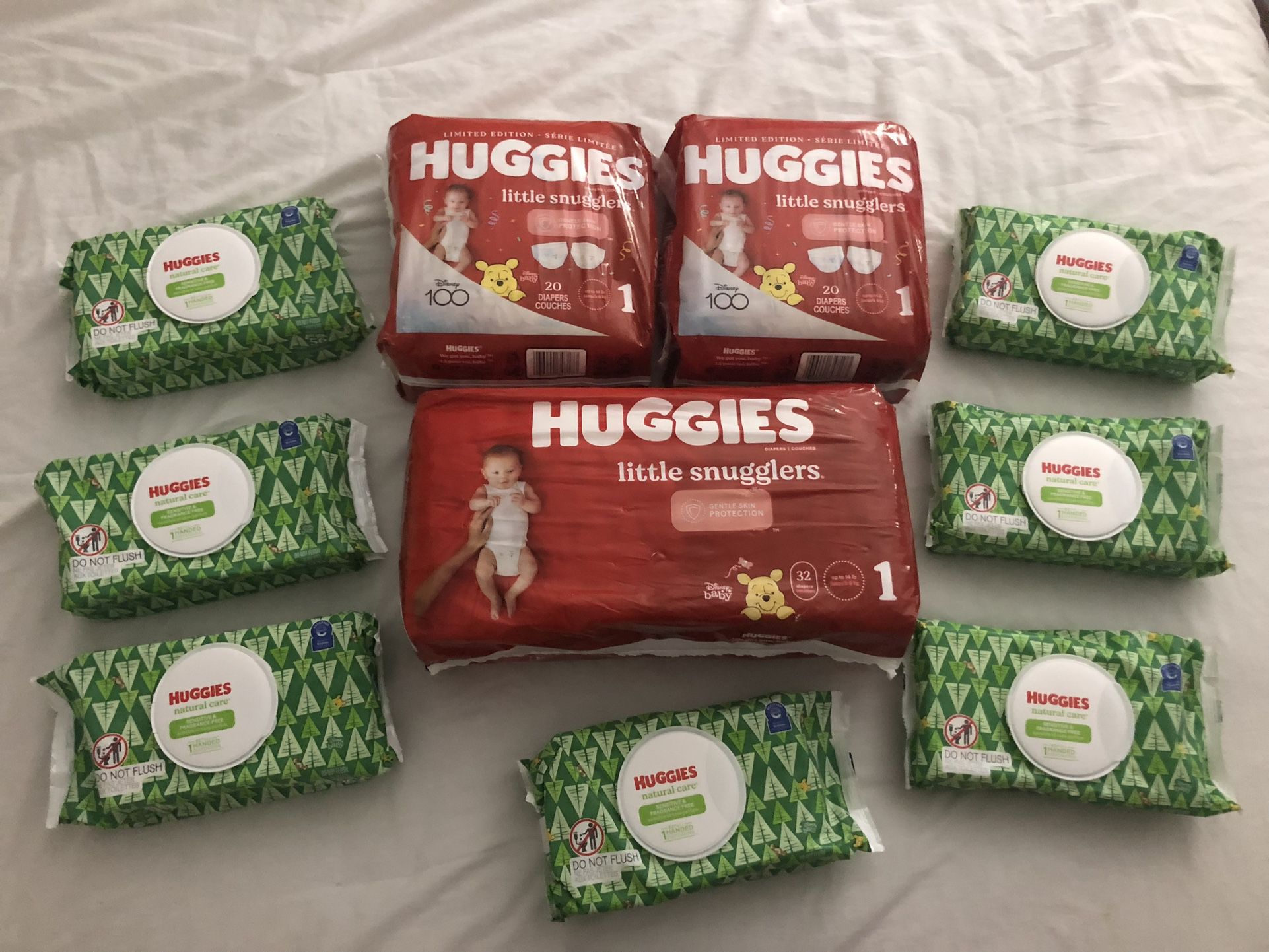 Huggies Diapers And Wipes 