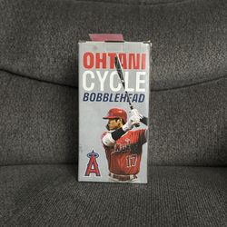 New Ohtani Cycle Bobblehead 
