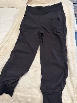 Prana Black High-Waist Athletic Jogger Pants
