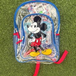 Mickey Mouse Clear Backpack 