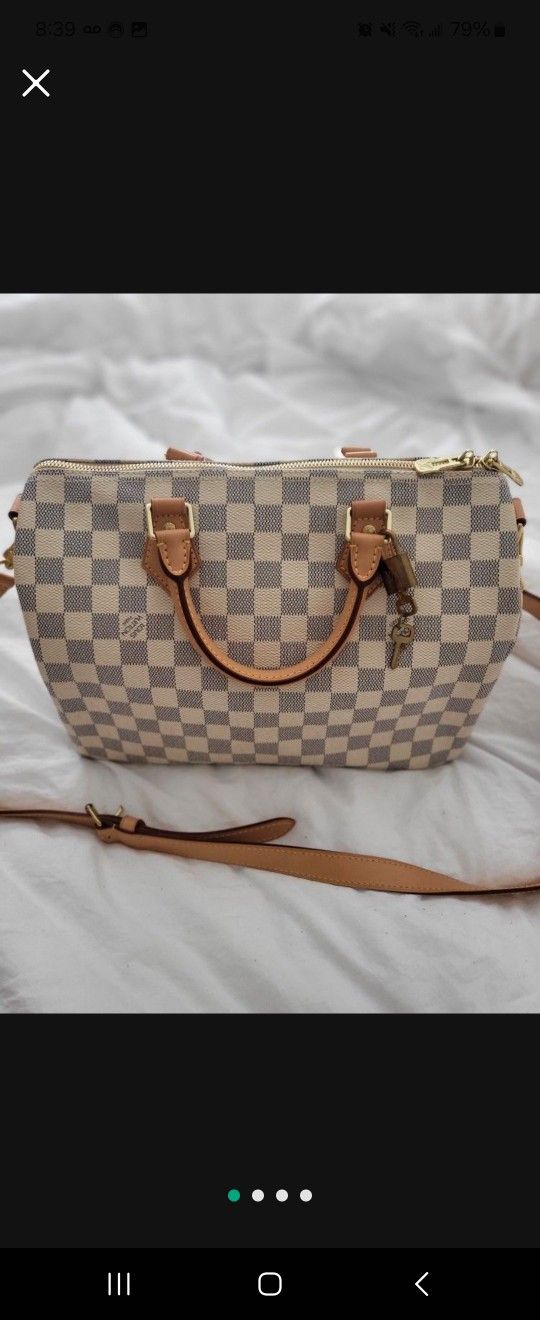Authentic Louis Vuitton Speedy Bandouliere