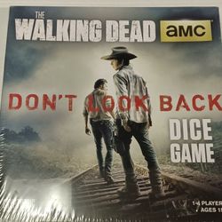 Walking Dead Don't Look Back Dice Board Game 2014 Brand New Good Luck