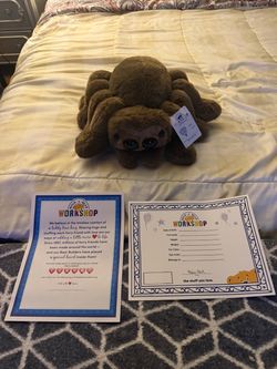Jumping spider build a bear new