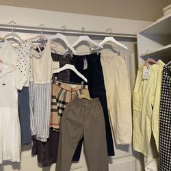 Burberry Zara, Lacoste, Gap Girl Clothes Size 11-14