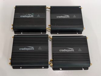 Cradlepoint IBR900-1200M-B Cellular Router Lot Of 4 Industrial LTE Modems