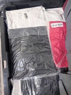 RTP Blank T-Shirts Lot – White, black