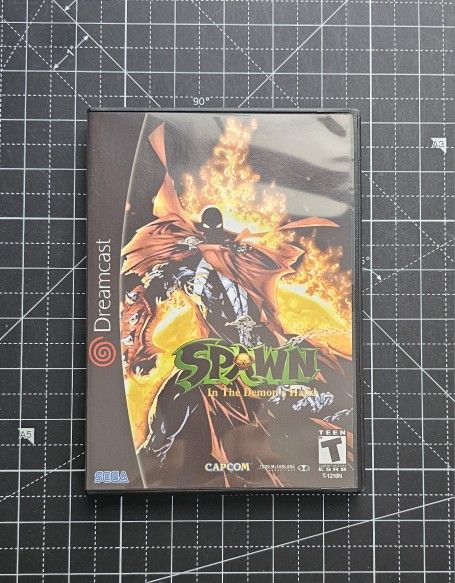 Dreamcast Spawn-In The Demon's Hands Custom Case - NO Game or Manual