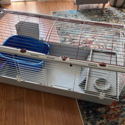 XL Living World Rabbit Cage With Accessories