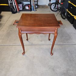 Antique Chess Board Table!!