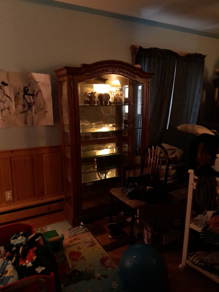 Large Curio Cabinet