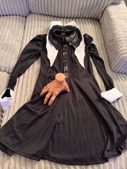 Wednesday Addams Halloween Costume Dress
