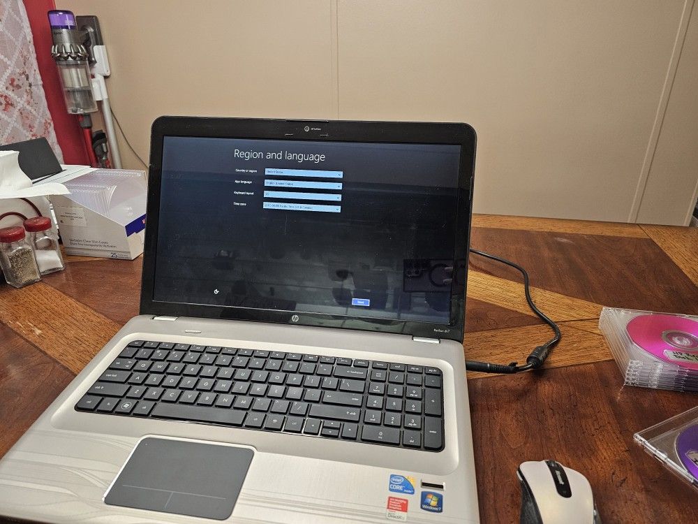 HP Pavillion Laptop running Windows 8.1