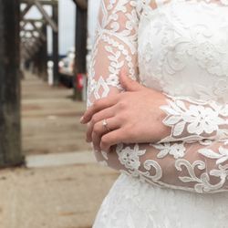 Beautiful wedding dress