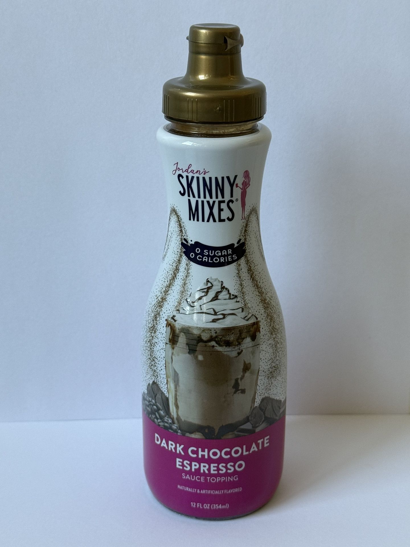Skinny Mixes Sauce Topping Dark Chocolate Espresso