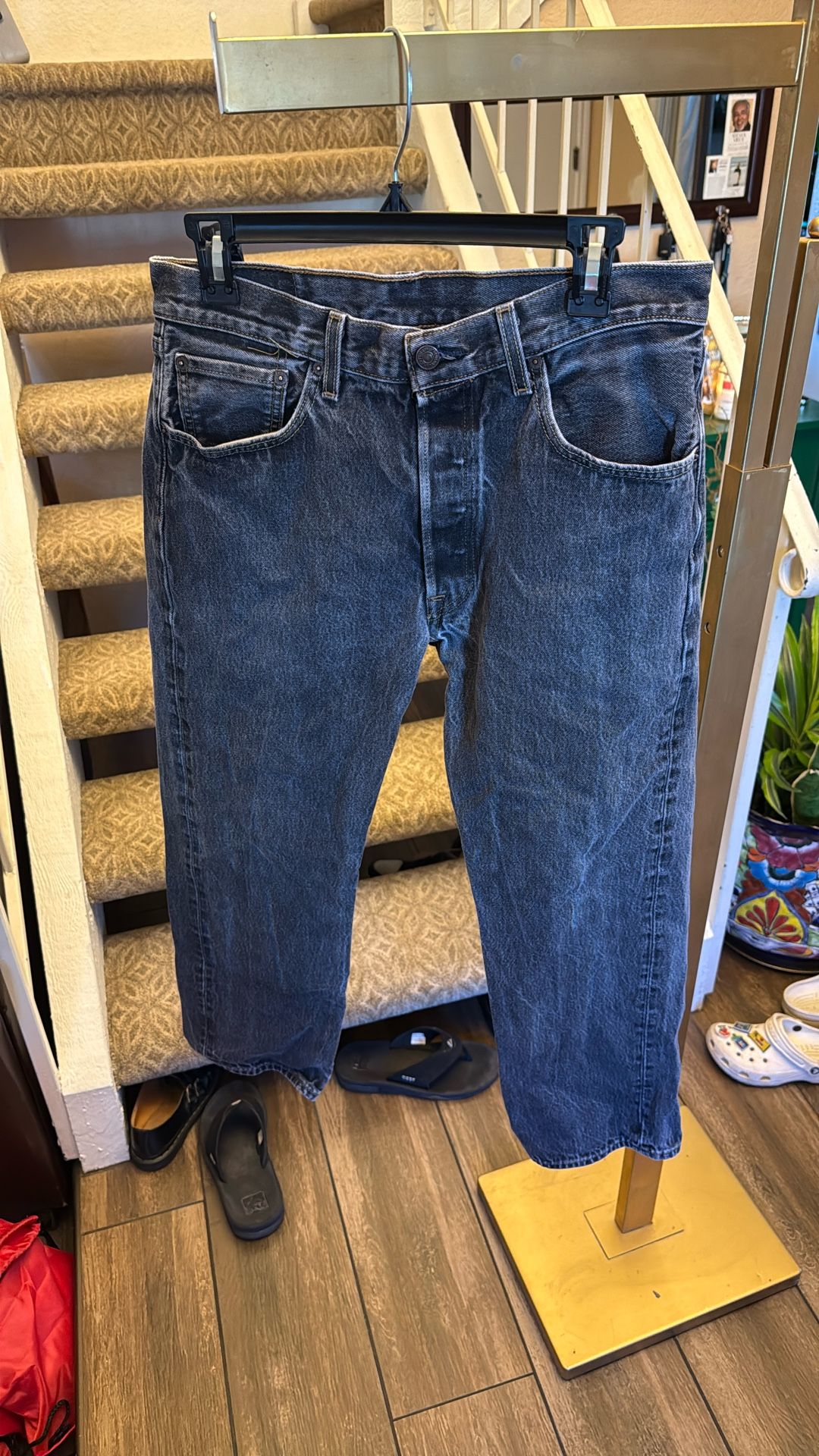 Levi’s 501 Gray Stone Wash