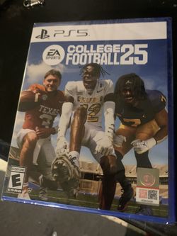 NCAA 25 Brand New In Plastic