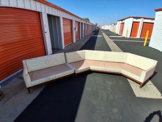 Vintage Mid-Century Modern Sectional Sofa
