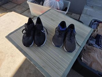 Nike and new balance shoes size 11.5