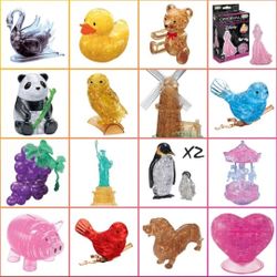 3D "Crystal" Puzzles