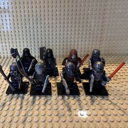 Star Wars Knights of Ren Ushar Trudgen Cardo Starkiller Vicrul Kuruk