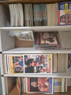 Large Lot of Vintage NBA Basketball Cards
