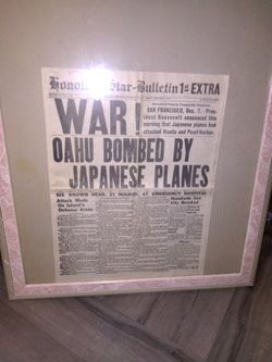 Dec 7 1941 Honolulu Star Bulletin 