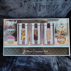Three piece canister set