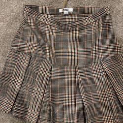 Brand New pleated plaid women’s skirt