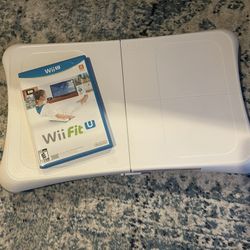 Nintendo Wii Fit Board With Disc 