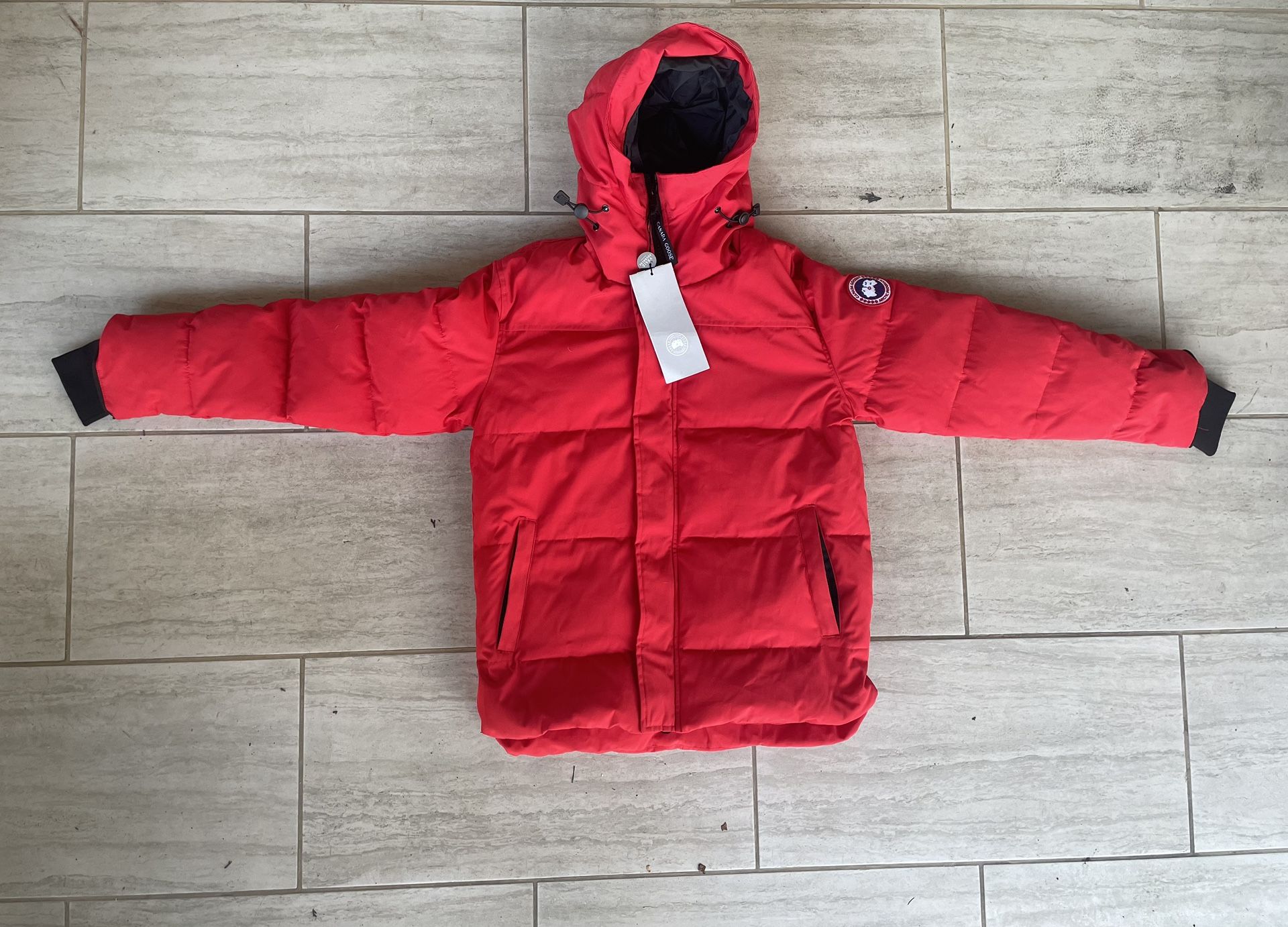 Canada Goose Red Jacket Size Small