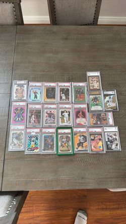 Sports cards PSA slabs MLB NFL NBA