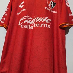Atlas Away Red Soccer Jersey