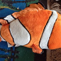 Disney Store Finding Nemo Clown Fish Orange Large 16”