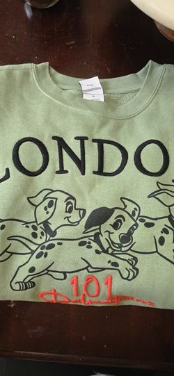Dalmatian Green Sweater