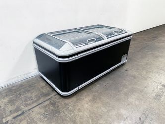 NSF 73 inches Combined Island Freezer Showcase HW18-U