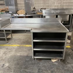 Work Bench with Shelves
