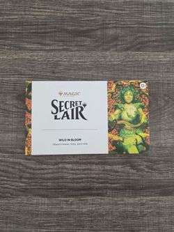 Magic: The Gathering Secret Lair Wild in Bloom Traditional Foil Edition