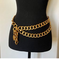 VINTAGE CHANEL BELT 100% Authentic 