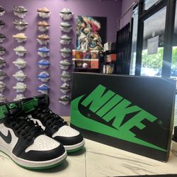 Jordan 1 Lucky Green GS