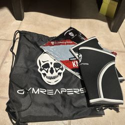 New Gream Reaper Small Knee Sleeves 