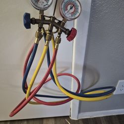 Manifold Guage Plus Cap Tester $60 Obo