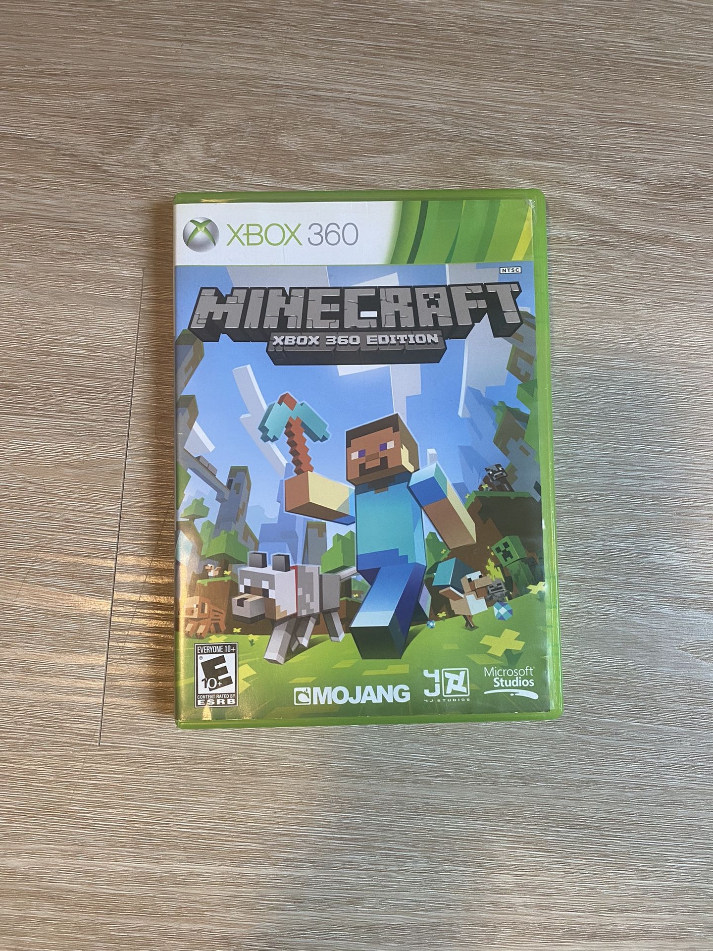 Minecraft (Microsoft Xbox 360, 2013) Game & Case