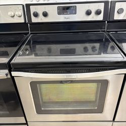 Stove Whirlpool Glass Top 